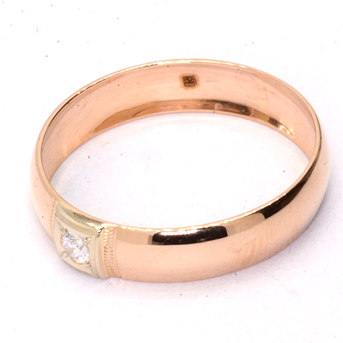 Кольцо обручальное Золото 585