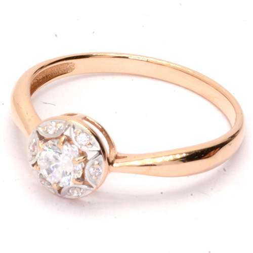 Кольцо Золото 585