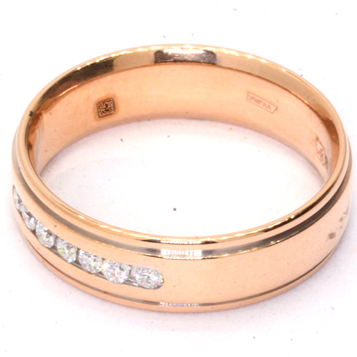 Кольцо обручальное Золото 585