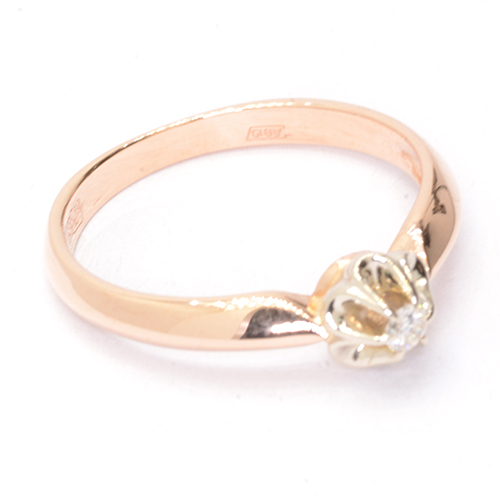 Кольцо Золото 585