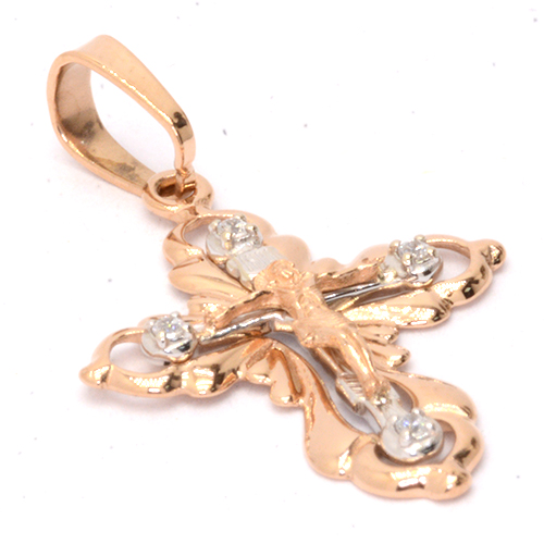 Крест Золото 585