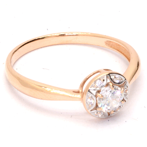 Кольцо Золото 585