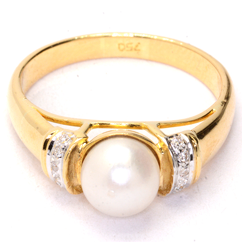 Кольцо Золото 750