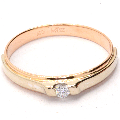 Кольцо Золото 585